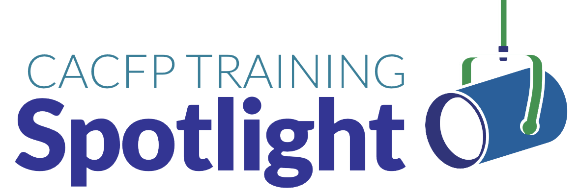 CACFP Training Spotlight logo