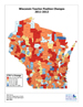 thumbnail of map of Wisconsin showing district-by-district staff changes
