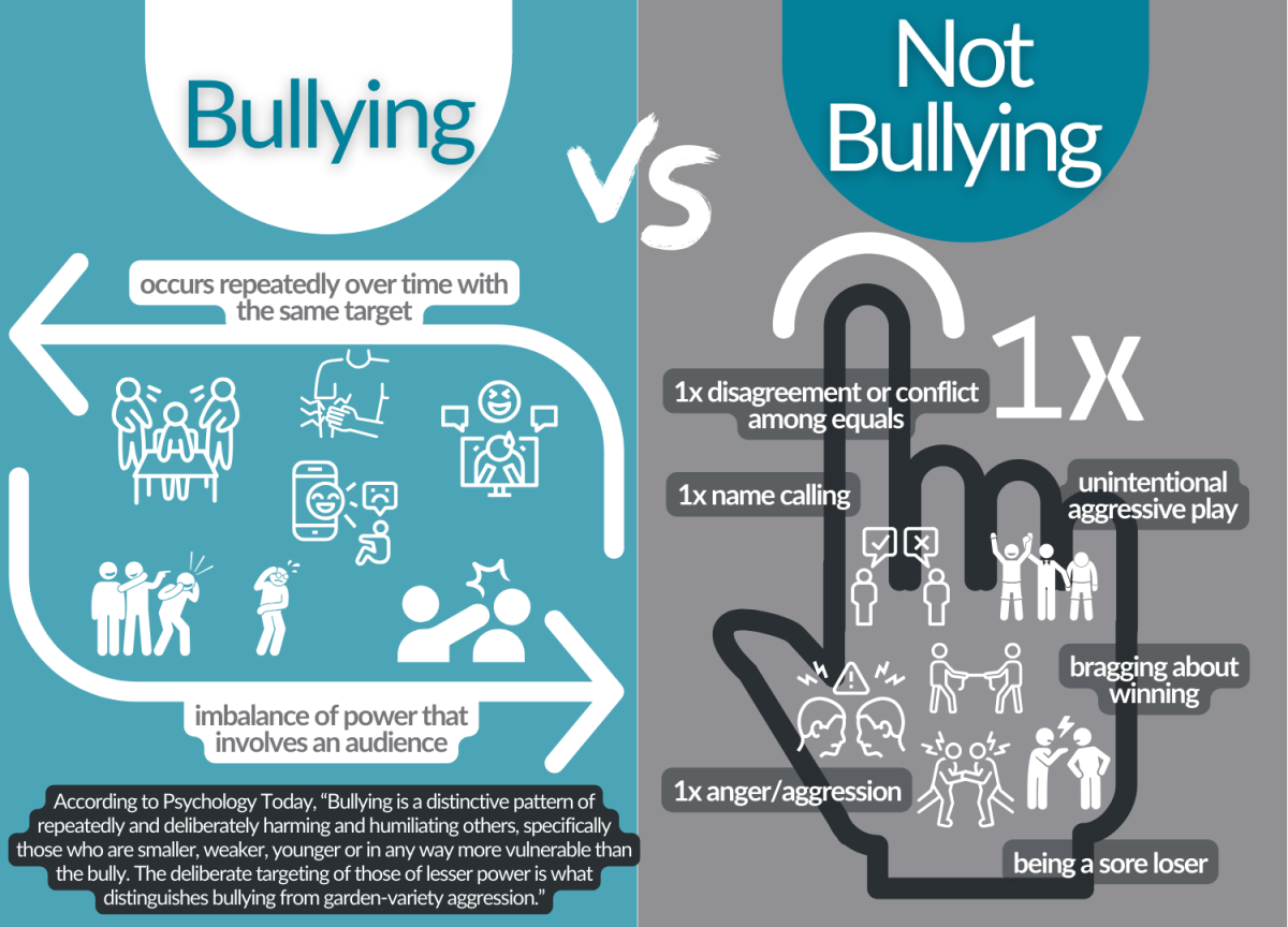 bullying vs not bullying