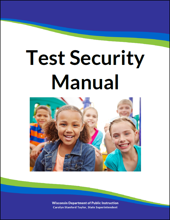 test security manual cover graphic