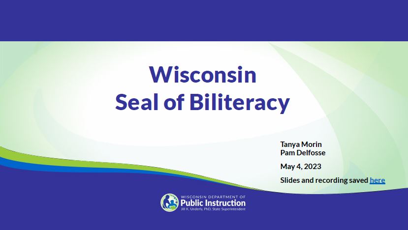 WIsconsin Seal of Biliteracy