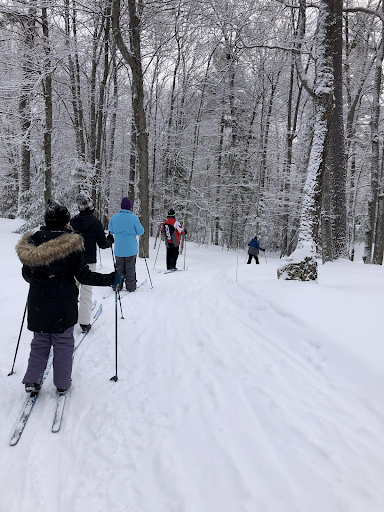Lifetime outdoor sports, such as cross-country skiing, are a regular part of the Northland Pines School District curriculum.  