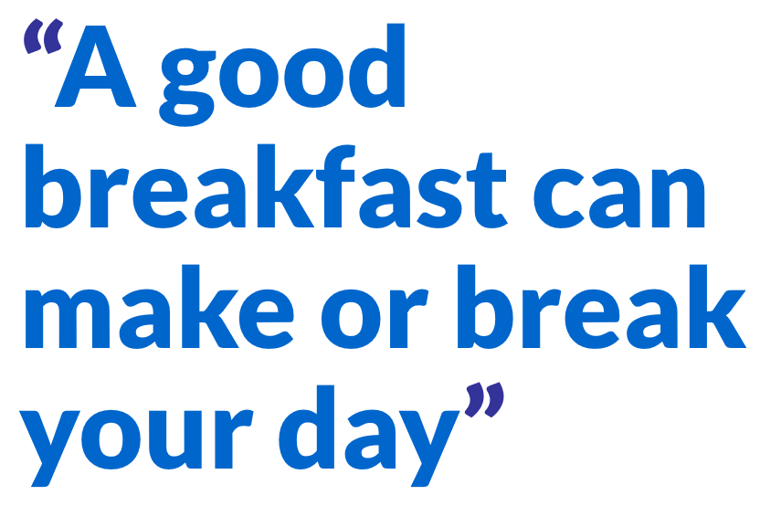 a good breakfast can make or break your day quote
