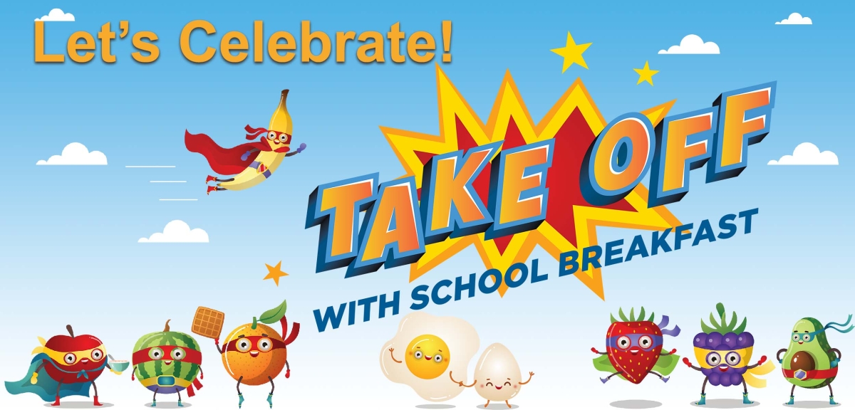 national school breakfast week logo
