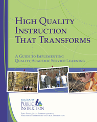 Cover of High Quality Instruction that Transforms Guide