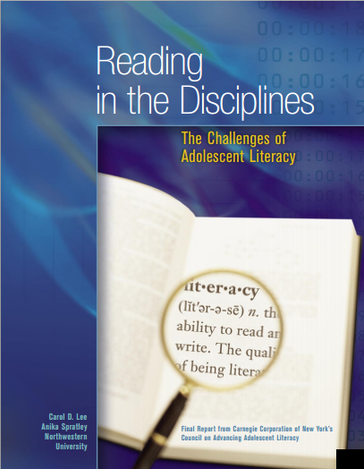 Reading in the Disciplines 