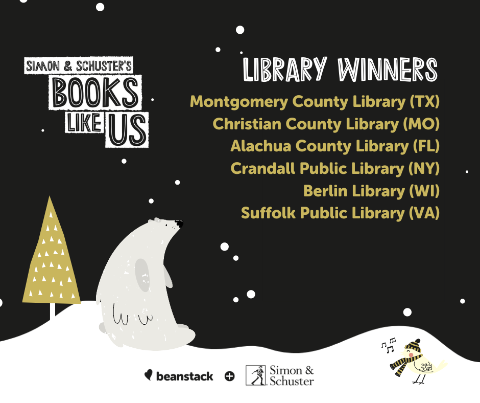List of "Books Like Us" Winning Libraries