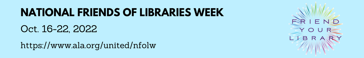 Friends of Library Week Banner