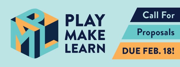Play Make Learn Call for Proposals Logo