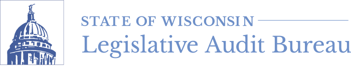 Legislative Audit Bureau logo and text