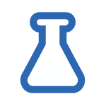 scientific flask icon
