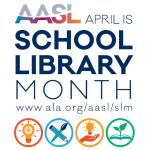 School Library Month Logo