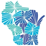 Condensed Logo for the Collaboration of WI Public Library Systems